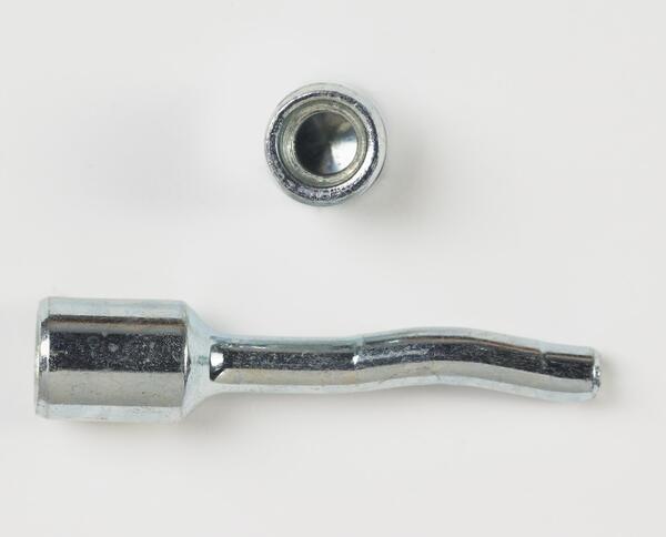 3755J 1/4-20 PIPE SPIKE ANCHOR ZINC PLATED